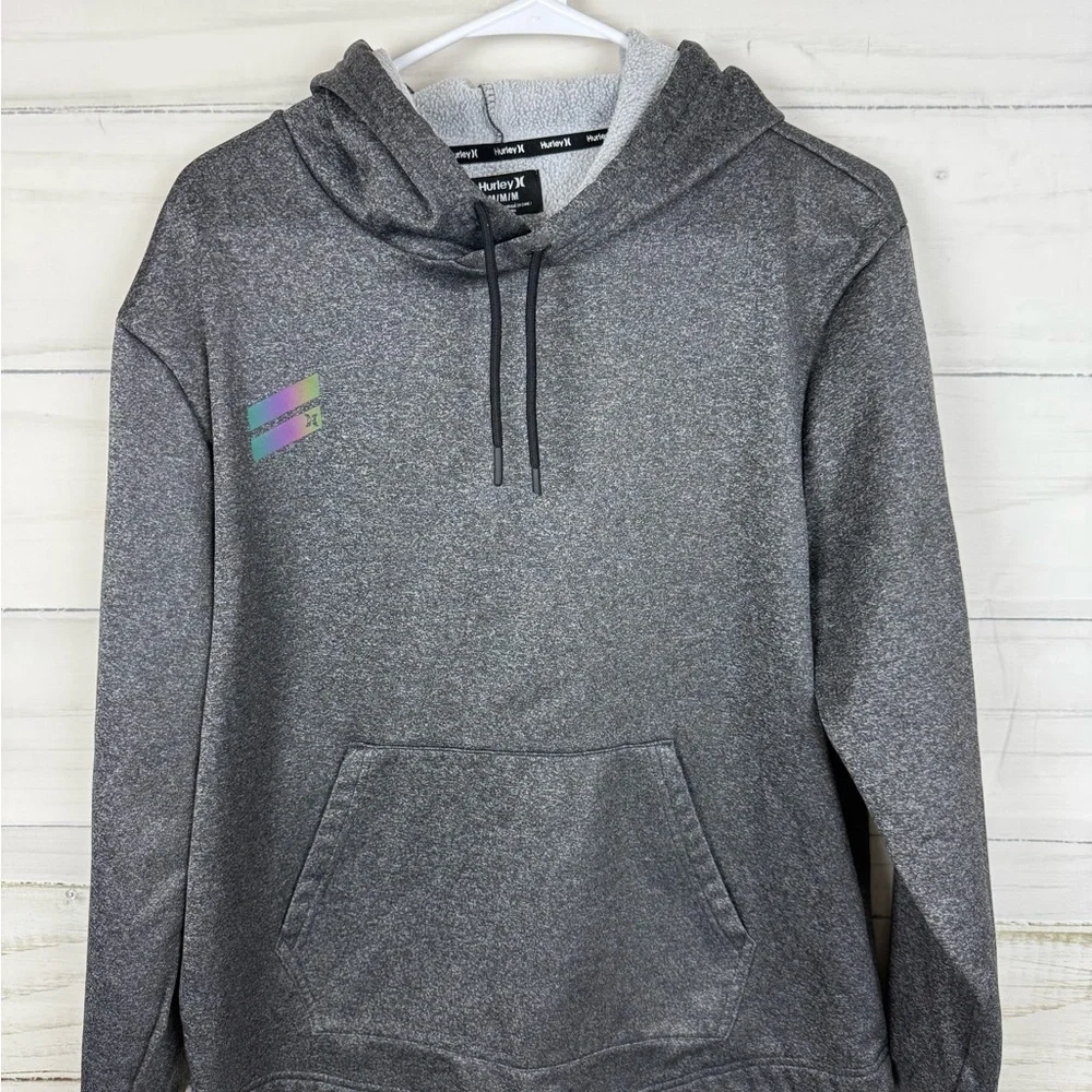 Hurley Charcoal Gray Men's Hoodie